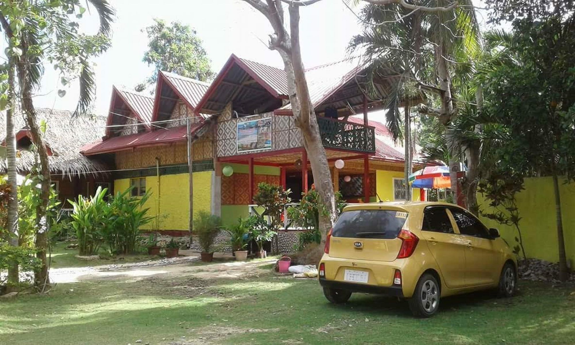 Traville Huts Palm Beach Inn Panglao Exterior photo