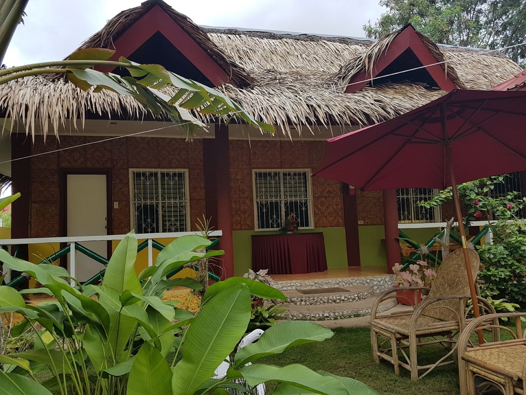 Traville Huts Palm Beach Inn Panglao Exterior photo